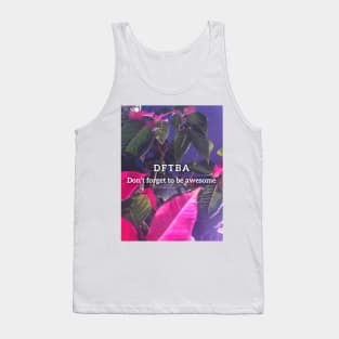 DFTBA rehabilitated poinsettia Tank Top